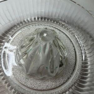 Clear Glass Citrus Juicer